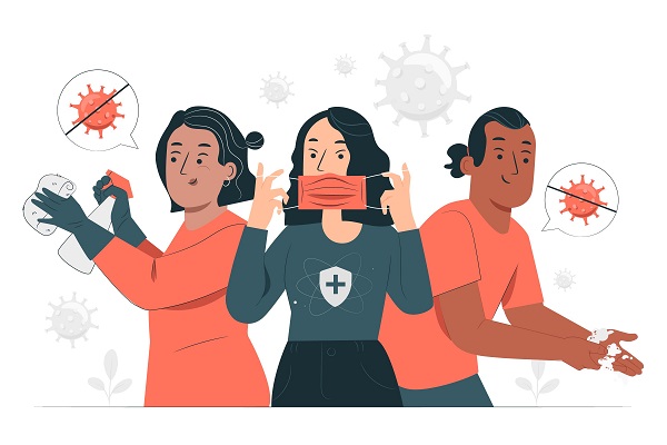 Cuidados no trabalho doméstico durante a pandemia
